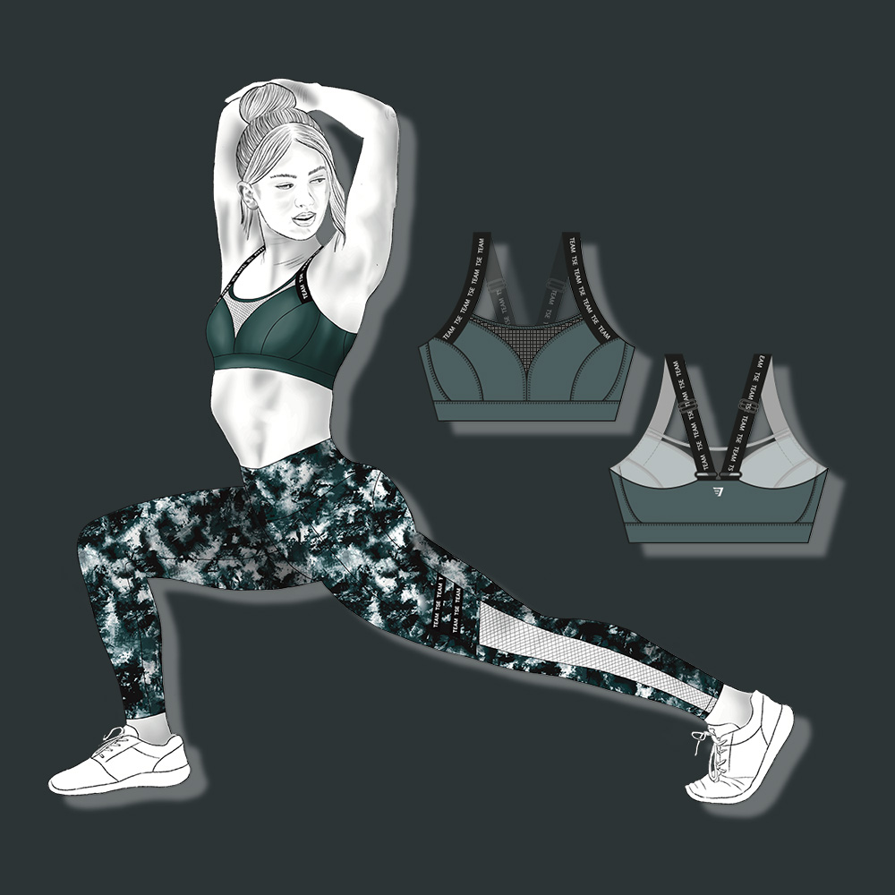 Brassière Power et Short Power