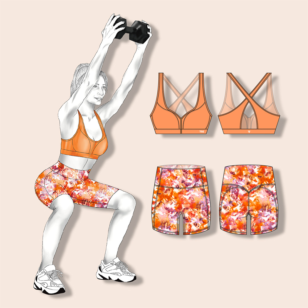 Brassière Zip-Tech et Short Power